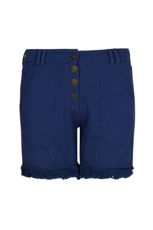 Short Frayed Pants Marisco - Blue
