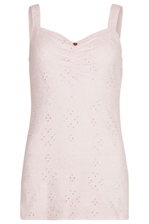 Embroidery Singlet Romantic – Pink