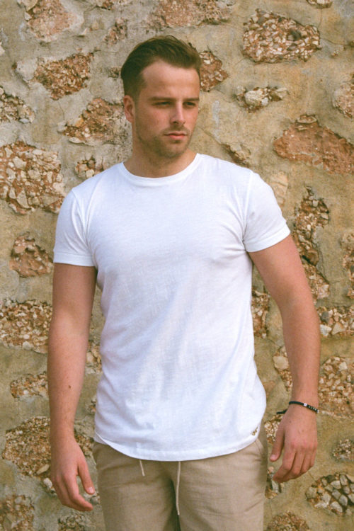 Basic Short Sleeve T'Shirt Eivissa – White