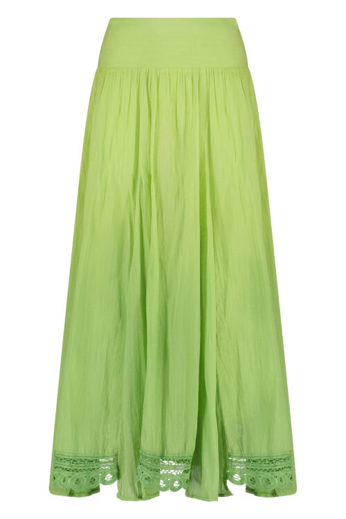 Long Skirt Lace Talaia Spring - Green