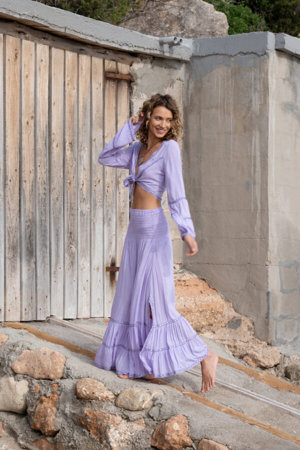 Maxi Skirt Fiesta – Purple