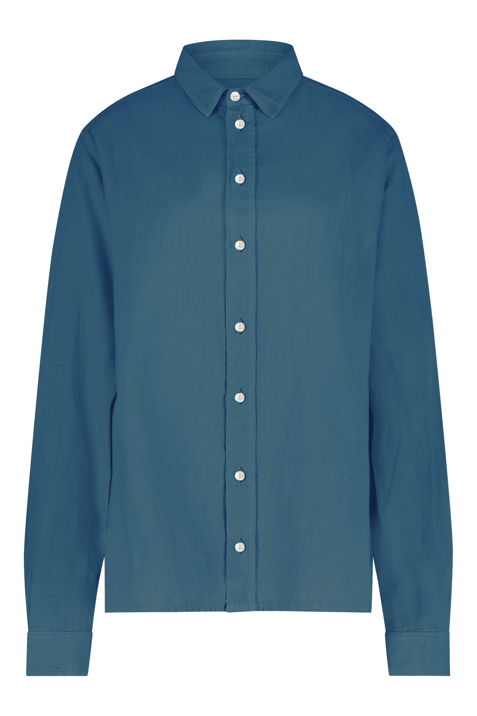 Men’s LInen Shirt Sant Carles Indigo – Blue
