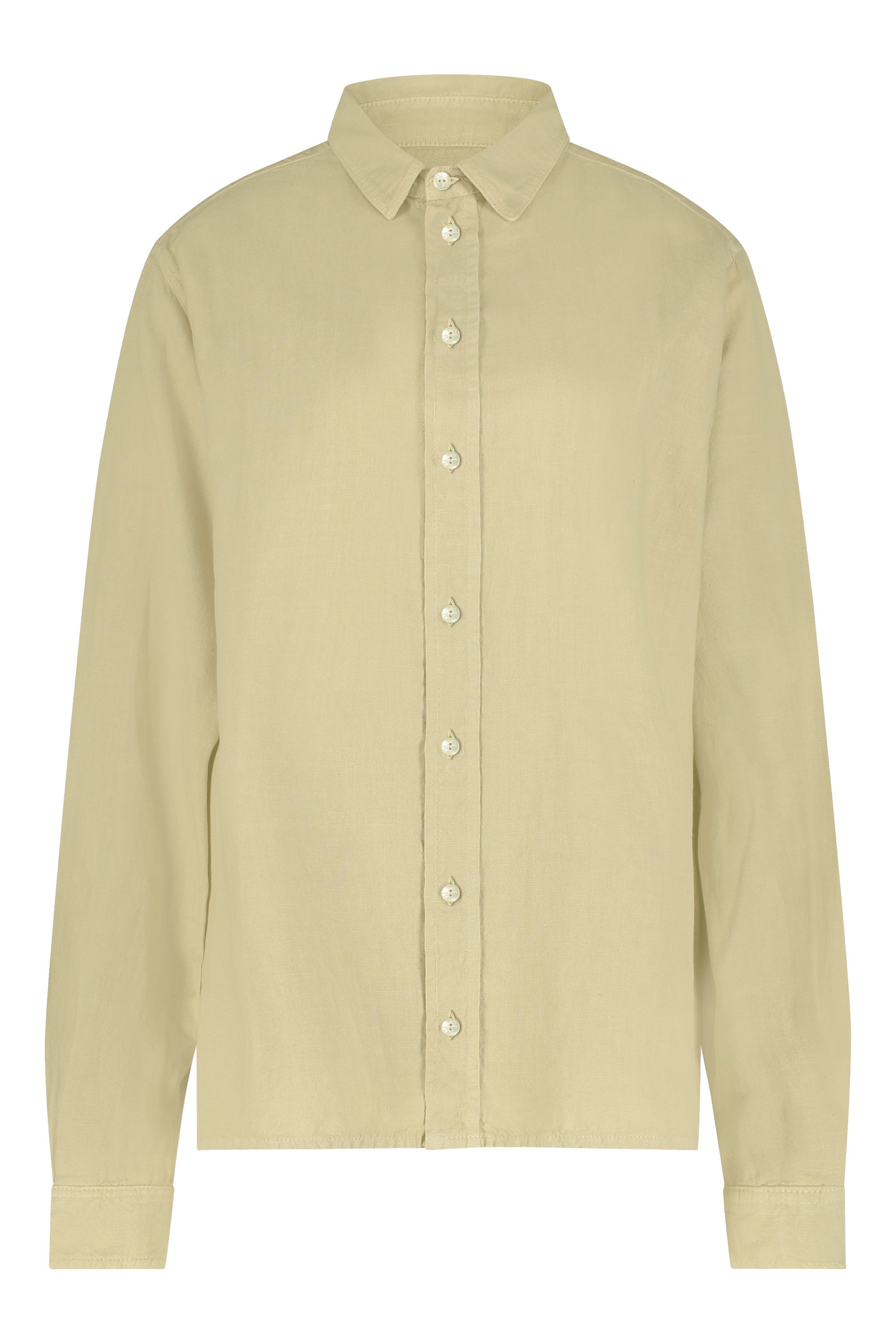 Men's Linen Shirt Sant Carles – Khaki